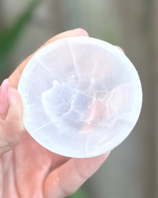 Mini Selenite Crystal Bowl