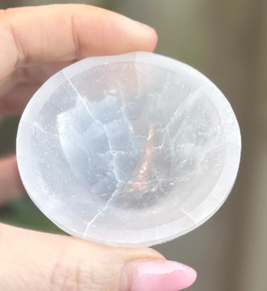 Mini Selenite Crystal Bowl