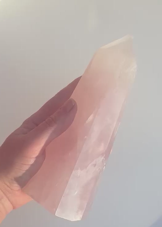 Rose Quartz large tower